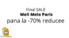 Final SALE -70% Meli Melo Paris