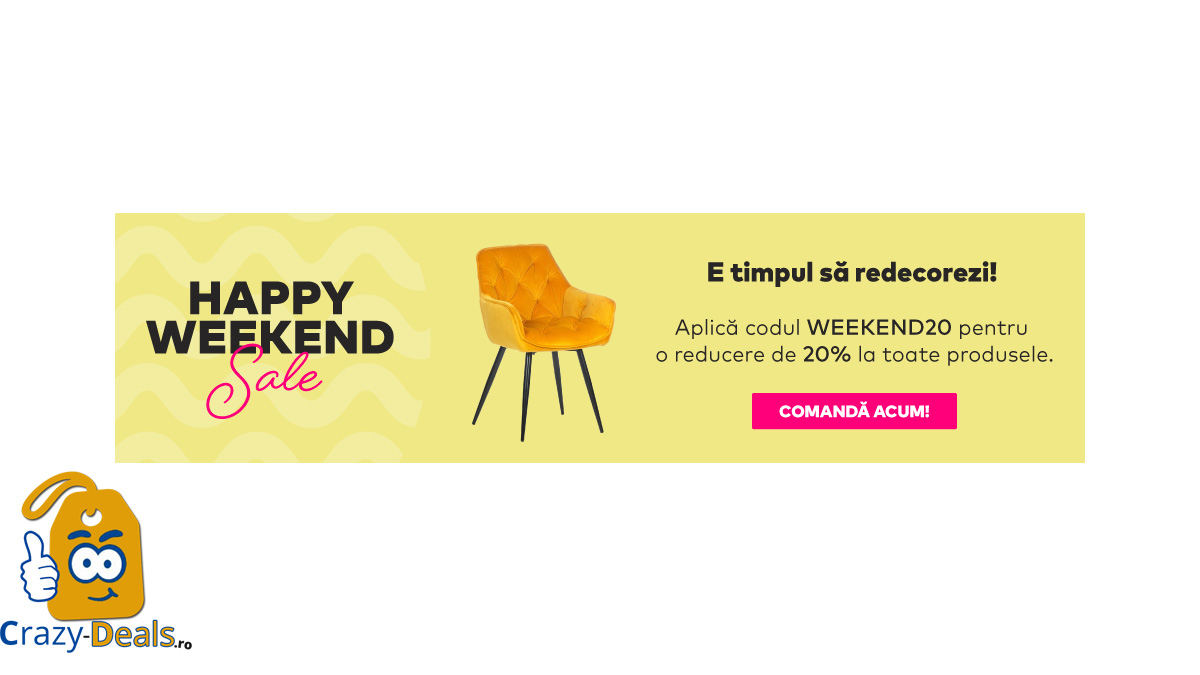 Cupon reducere Somproduct -20% - promotie Happy Weekend