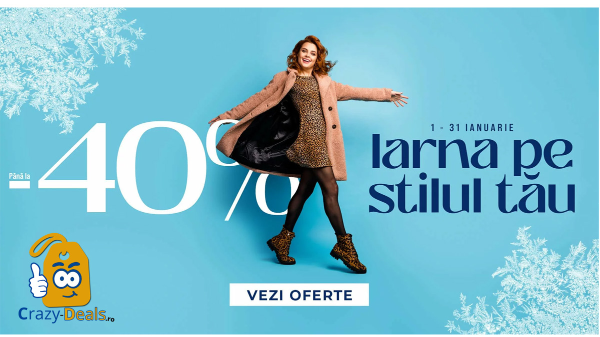 Promotie Sosetaria - Iarna pe stilul tau cu reduceri pana la 40%
