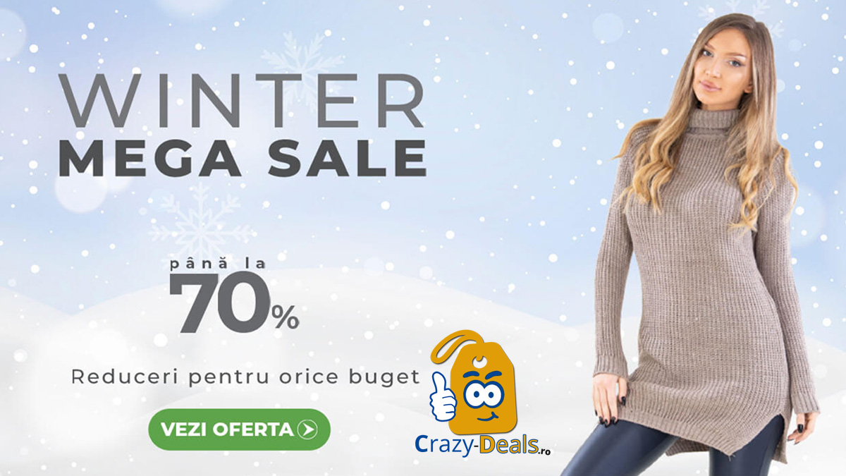 Winter Mega Sale pe Zenda cu pana la -70% reducere
