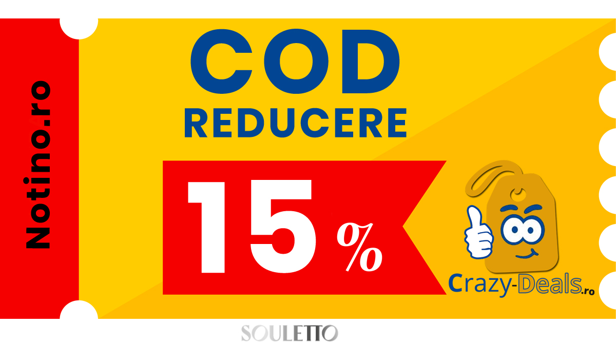 Cod reducere Notino 15% la intregul brand SOULETTO