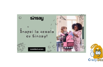 Promotie Sinsay  Back to school
