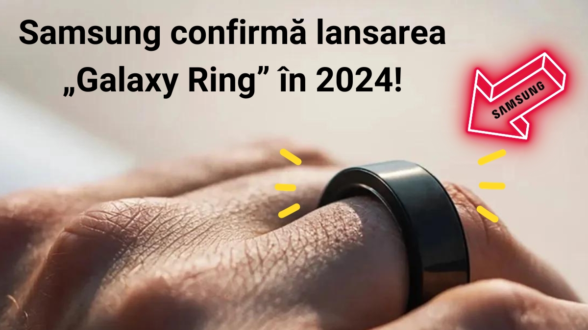 Samsung confirmă lansarea „Galaxy Ring” în 2024!