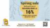Spring Sale, Reduceri de pana la 16% la e-Baie.ro
