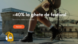 40% reducere la ghete de festival pe Miniprix
