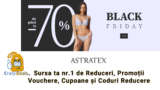 Black Friday Astratex pana la -70% reducere