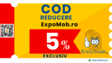 Cod reducere 5% la comenzi peste 2000 lei pe ExpoMob | Exclusiv