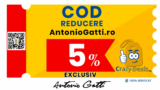 Cod reducere Antonio Gatti -5% la TOT | Exclusiv