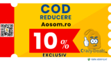 Cod reducere Aosom 10% la prima comanda | Exclusiv