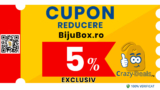 Cod reducere BijuBox 5% la orice comanda | Exclusiv