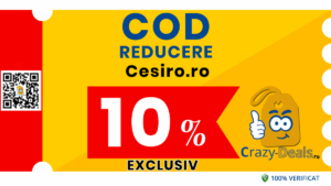 Cod reducere Cesiro -10% la orice comanda | Exclusiv