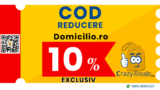Cod reducere Domicilio 10% la toate produsele cu preț întreg