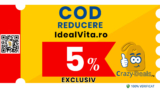 Cod reducere Ideal Vita 5% la orice comanda | Exclusiv