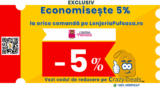 Cod reducere LenjeriaPufoasa -5% la tot cosul | Exclusiv