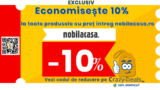 Exclusiv | Cod reducere Nobila Casa -10% la toate produsele cu preț întreg