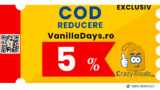 Cod reducere Vanilla 5% la articolele cu preț redus din oferta