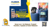 Happy Weekend – Transport Gratuit* la Flanco