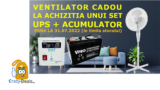 Promotie DIODA Ventilator Gratuit la toate pachetele de UPS + Acumulator Extern