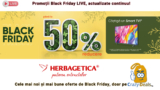 Black Friday la Herbagetica cu Reduceri de până la 50% la suplimentele tale preferate