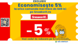 Sneakerit Cod Reducere -5% la orice comanda mai mare de 649 lei | Exclusiv