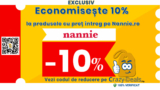 Cod reducere Nannie -10% la produsele cu preț întreg | Exclusiv