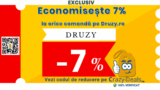 Cod reducere Druzy -7% la orice comanda | Exclusiv