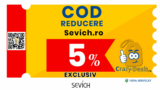 Cod reducere Sevich -5% la TOT | Exclusiv