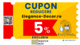Redecorează cu Stil: Obține 5% Reducere Exclusivă la Elegance Decor!