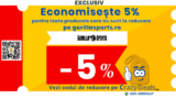 Cod reducere Gorilla Sports -5% la toate produsele care nu sunt la reducere | Exclusiv