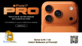 Comanda acum noile iPhone 17! Ai pana la 36 RATE FARA DOBANDA prin cardurile de credit pe Flanco + 150 lei BONUS