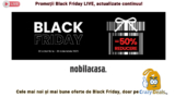 Black Friday la Nobila Casa cu reduceri de pana la 50%